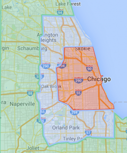 Redi-Box Moving Box Chicago Coverage Area
